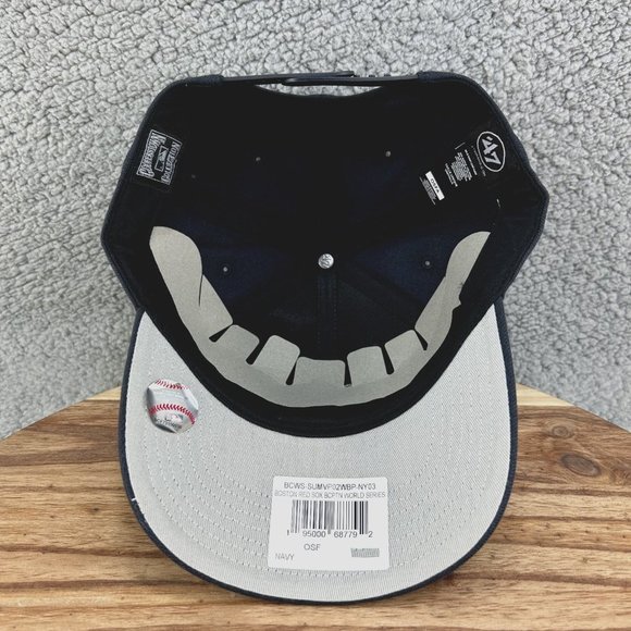 '47 Brand Boston Red Sox MLB MVP 2004 World Series Hat Cap Adjustable Blue - Picture 6 of 6